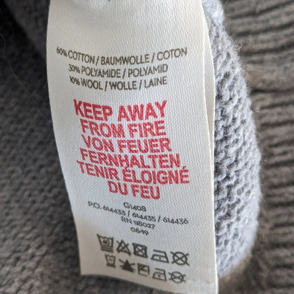 Mini Boden Flower Butterfly Wool Blend Sweater 3/4 - Picture 5 of 6